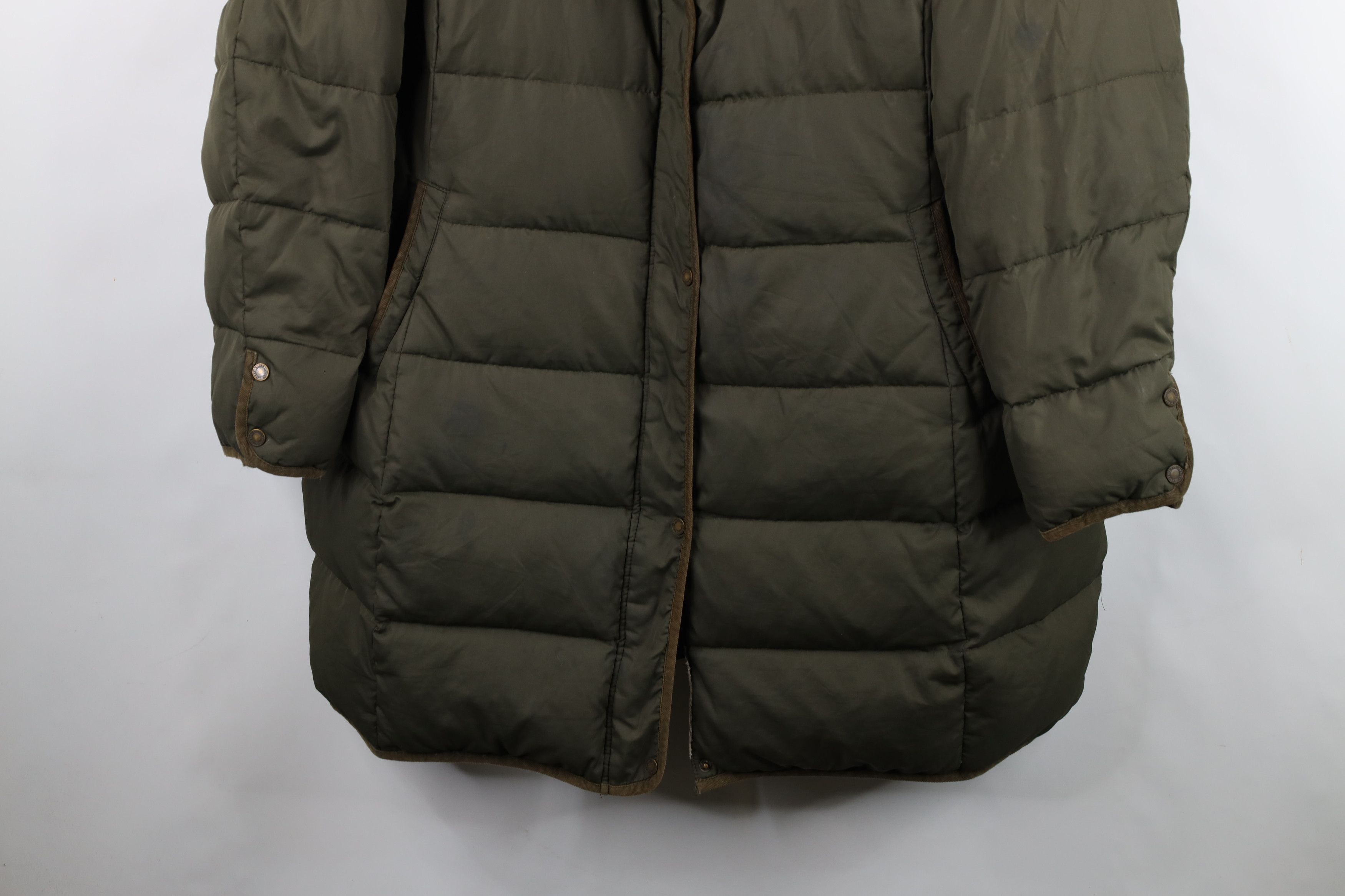 Ralph Lauren Vintage Ralph Lauren Duck Down Hooded Puffer Jacket Green Size 3XL / US 20-22 - 3 Thumbnail