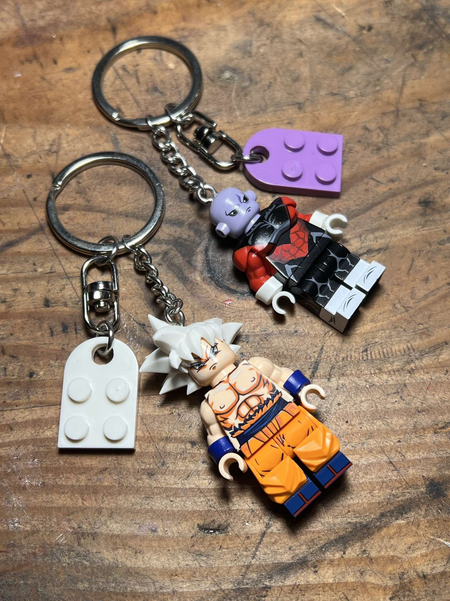 Other Dragon Ball Z Goku Jiren anime minifigure keychain Size ONE SIZE - 8 Thumbnail