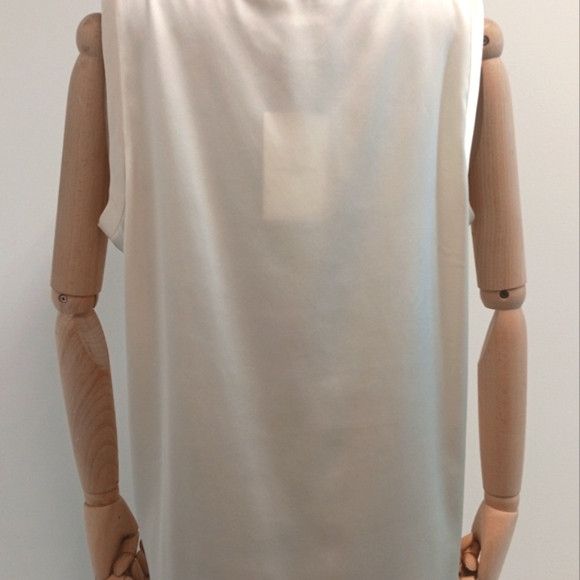 Lafayette 148 LAFAYETTE 148 Perla Luxe Silk Charmeuse Blouse - Candlelight Size XL / US 12-14 / IT 48-50 - 8 Thumbnail
