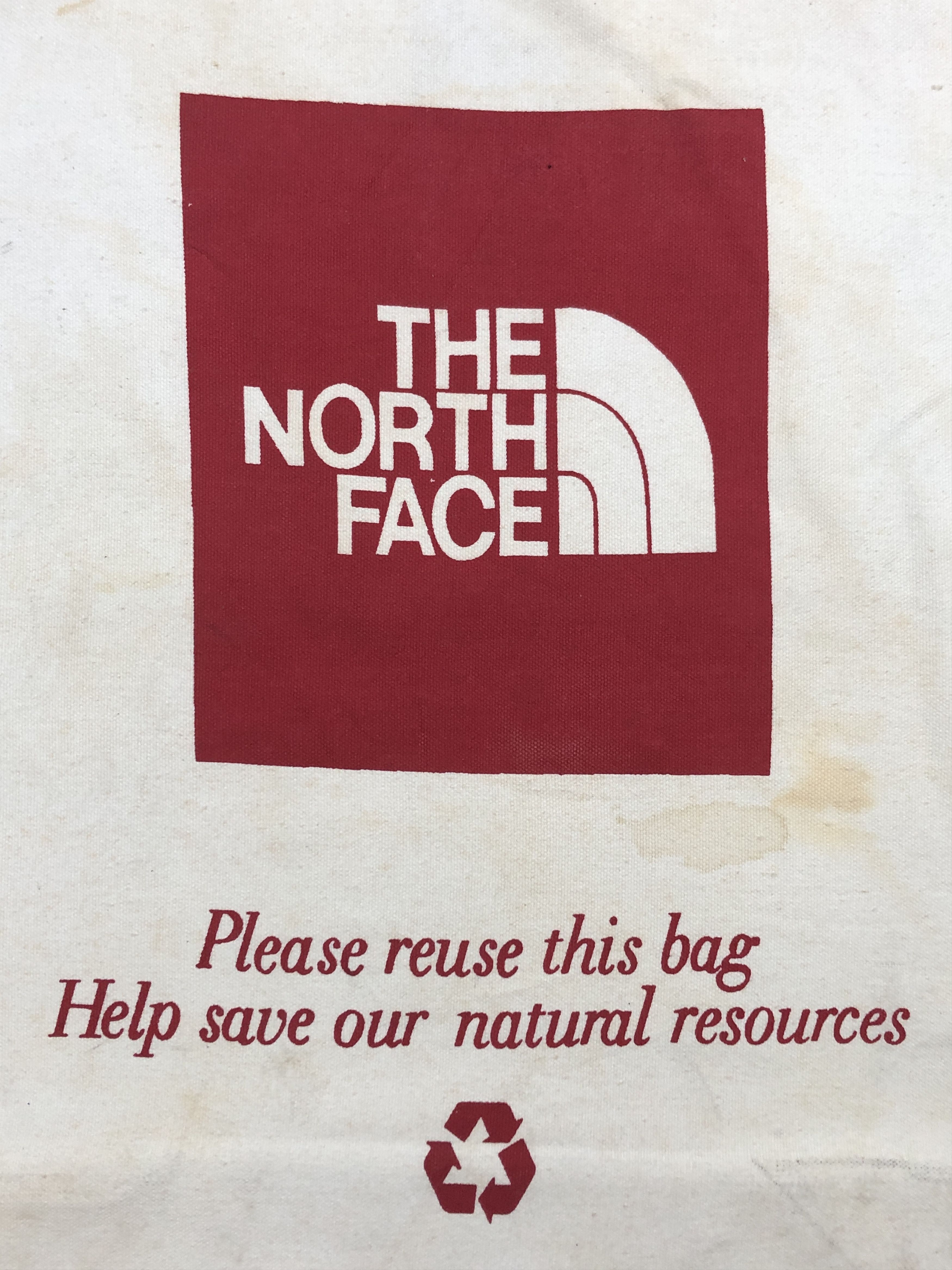 The North Face × Vintage Vintage The North Face Big Logo Totebag BG0137 Size ONE SIZE - 4 Thumbnail