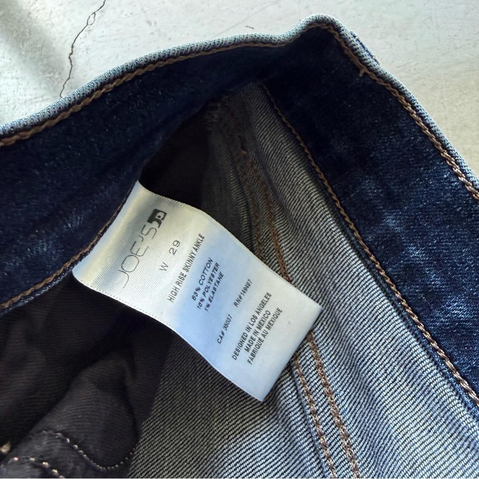 Other JOE’S Jeans / High Rise Skinny Ankle / Dark Wash Size 29" - 9 Thumbnail
