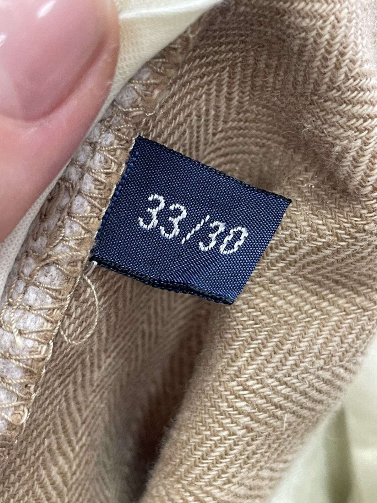 Polo Ralph Lauren casual pants cotton/linen y2k