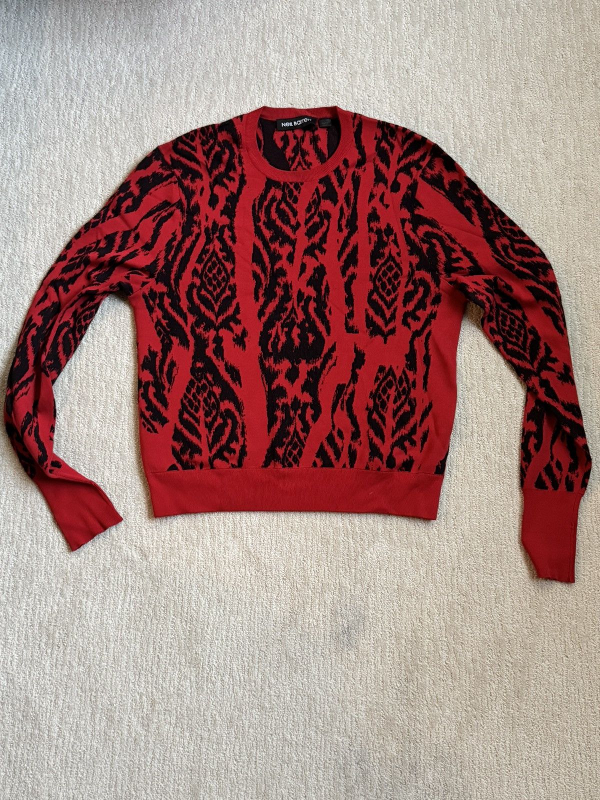 Neil Barrett Neil Barrett Red Sweater XL Size US XL / EU 56 / 4 - 1 Preview