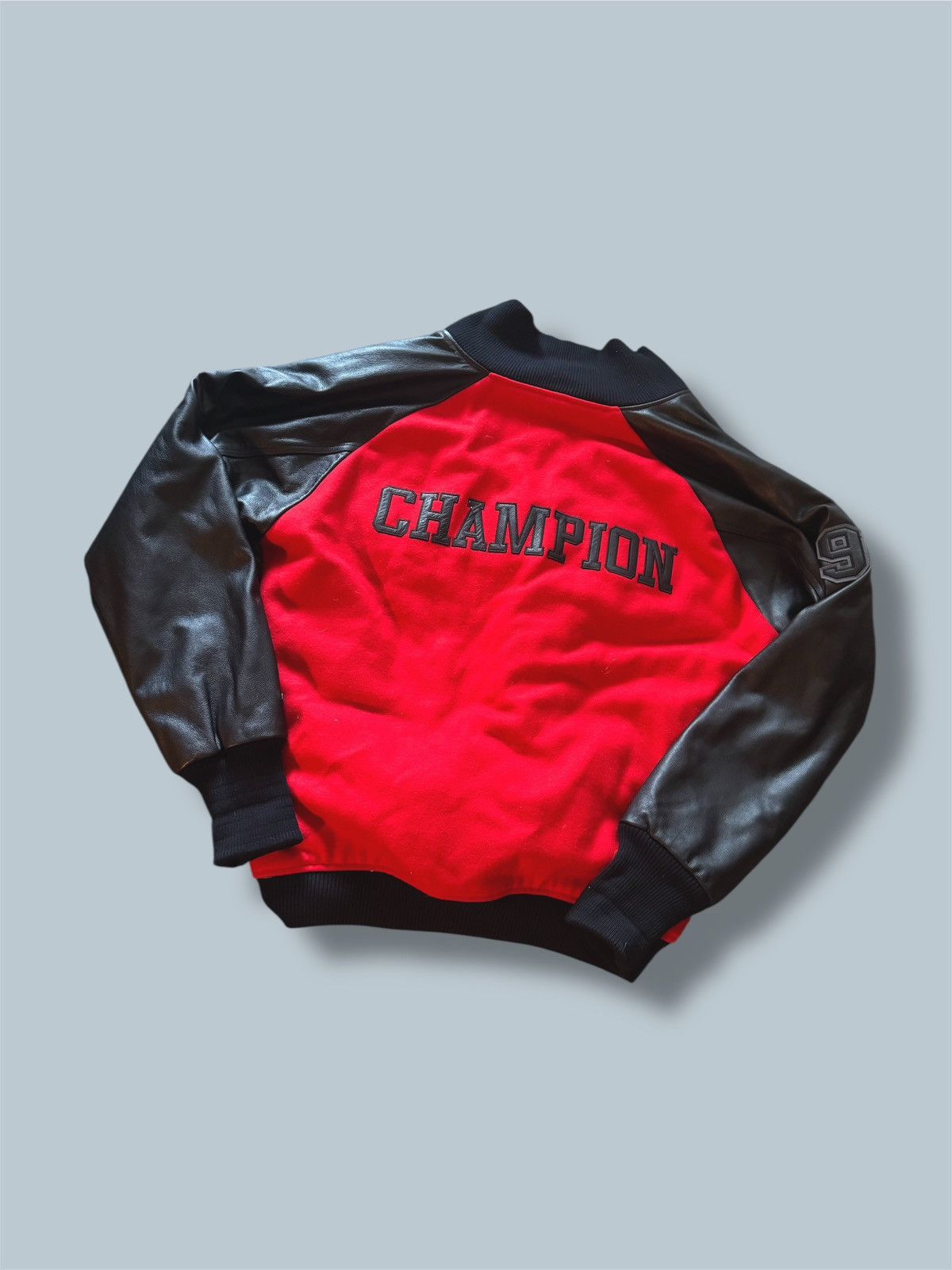 Champion 2013 Champion Heritage Varsity Leather Jacket 3XL Size US XXL / EU 58 / 5 - 2 Thumbnail