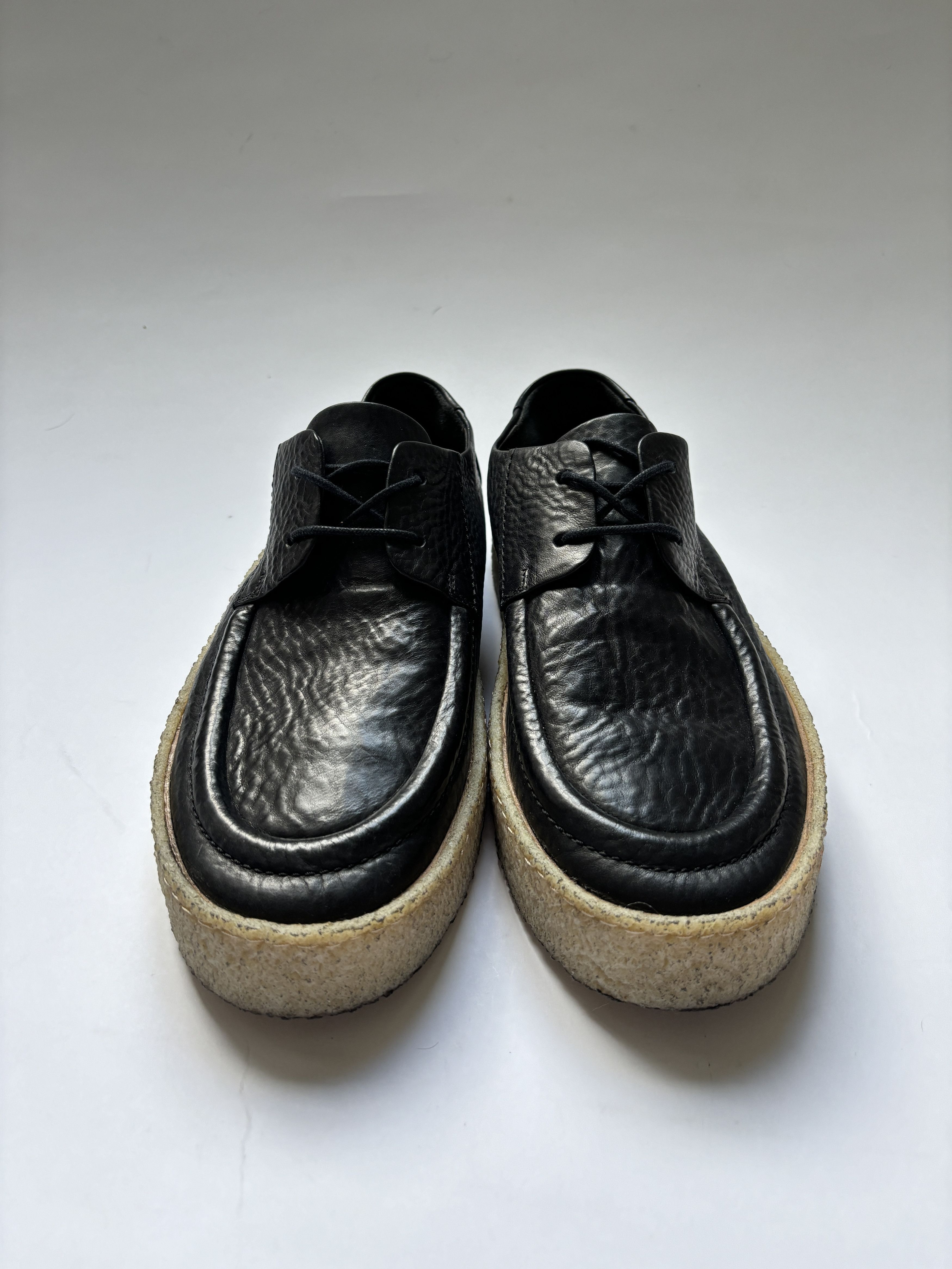 Marsell ⚡️QUICK SALE⚡️Marsell Black Cassapara Derby Shoes Size US 11 / EU 44 - 3 Thumbnail