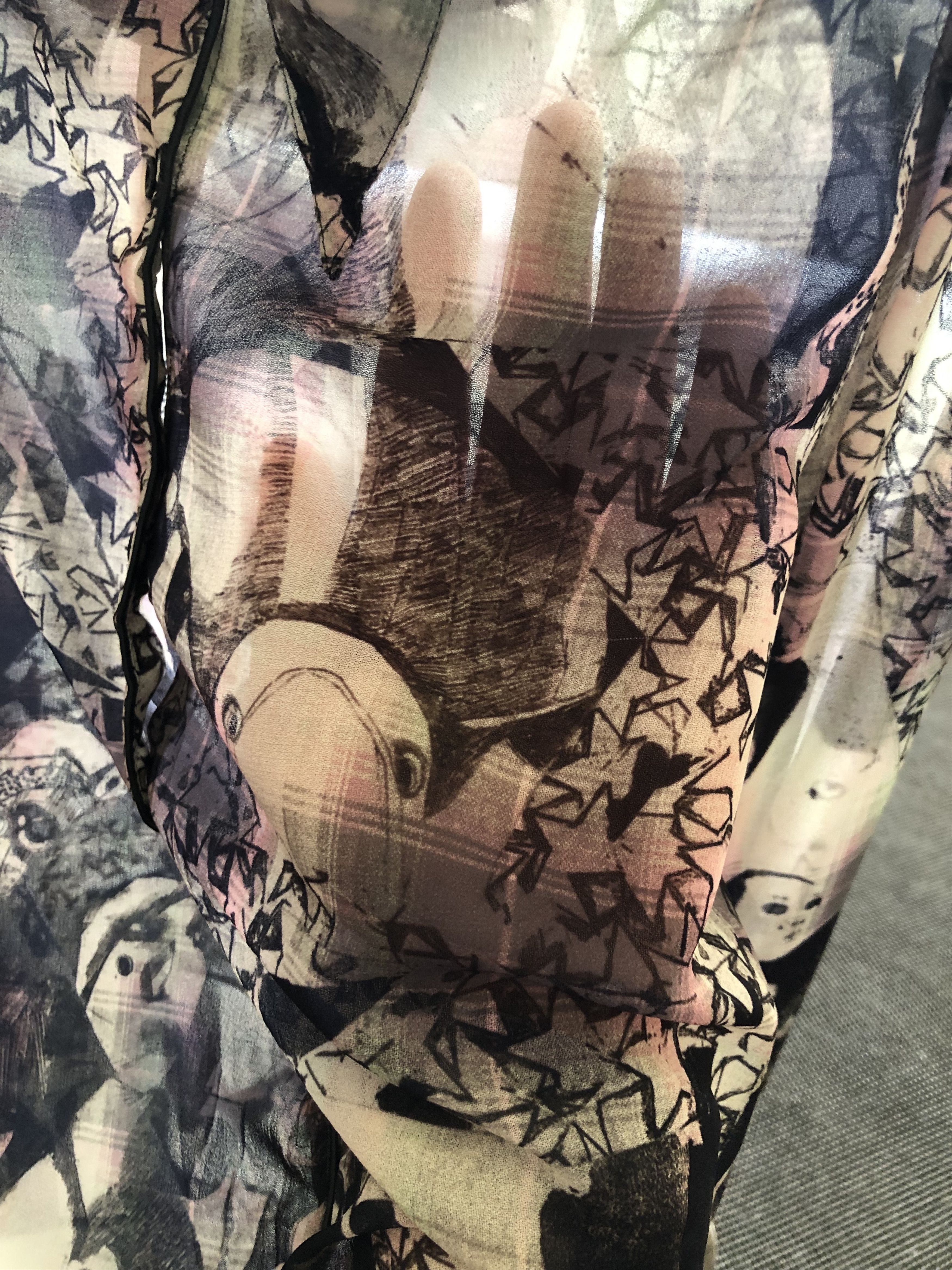 Diesel RARE🔥DIESEL SHEEPSKIN PIPELINE PAPERTHIN HORROR JUNJI ITO Size M / US 6-8 / IT 42-44 - 13 Thumbnail