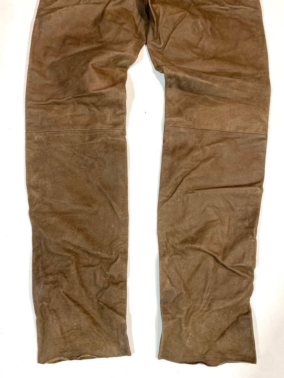 Leather Rockn Blue Racing Moto Leather Pants Size US 33 - 7 Thumbnail