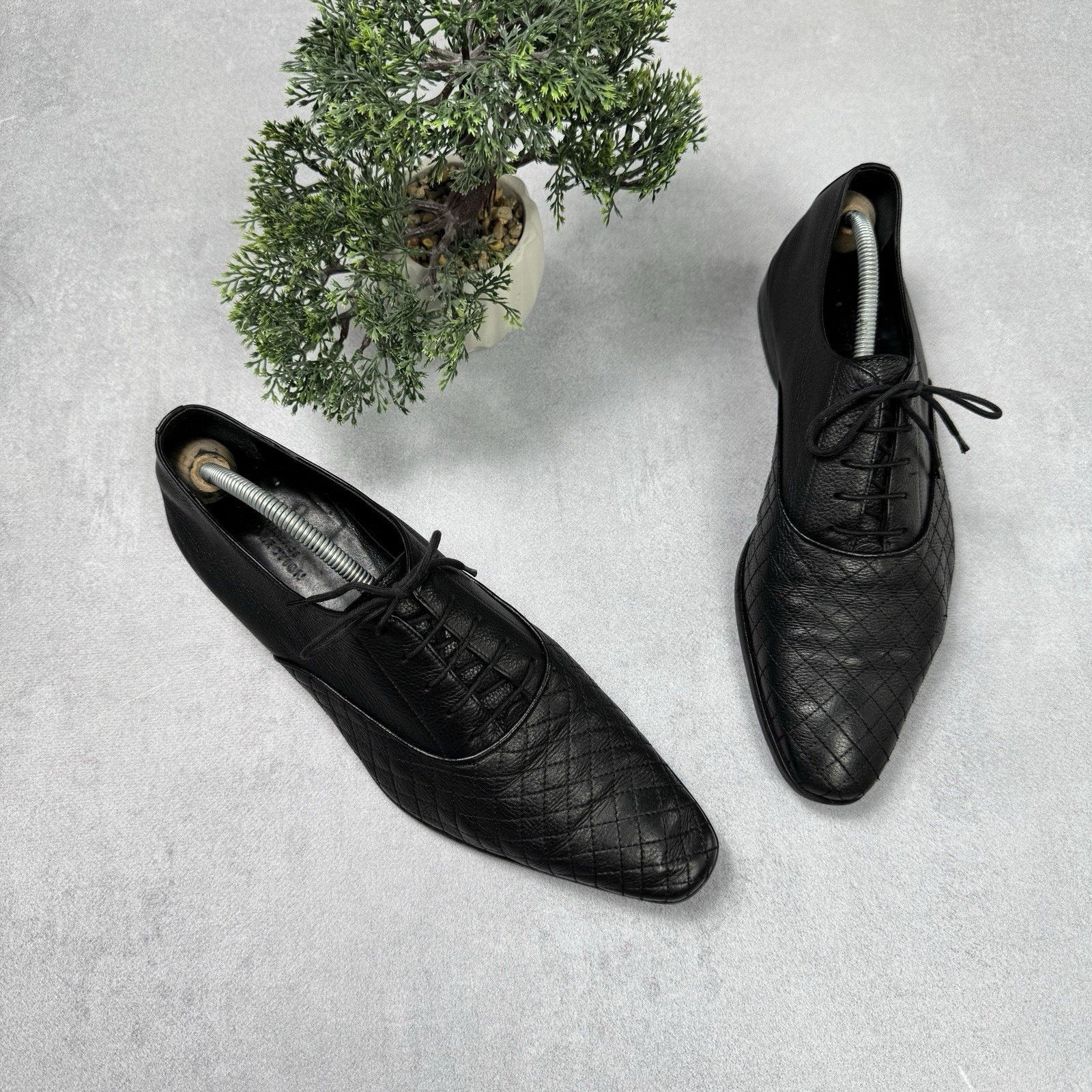 Versace Versace Collection Oxford Shoes Leather Size 42 US 8.5/9 Size US 9 / EU 42 - 2 Thumbnail