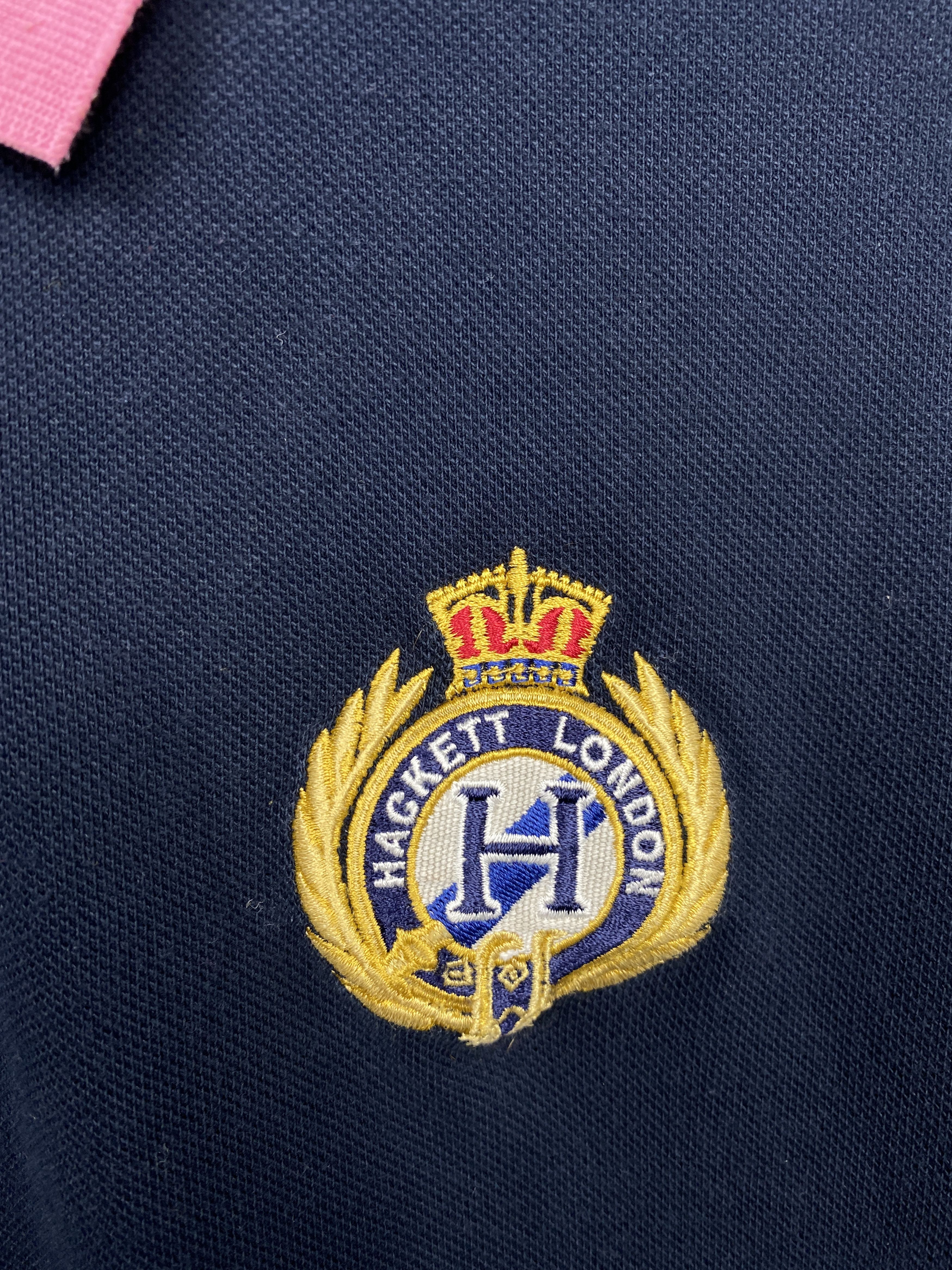 Hackett × Vintage Hackett Vintage Mens Polo Shirt Size US XL / EU 56 / 4 - 3 Thumbnail