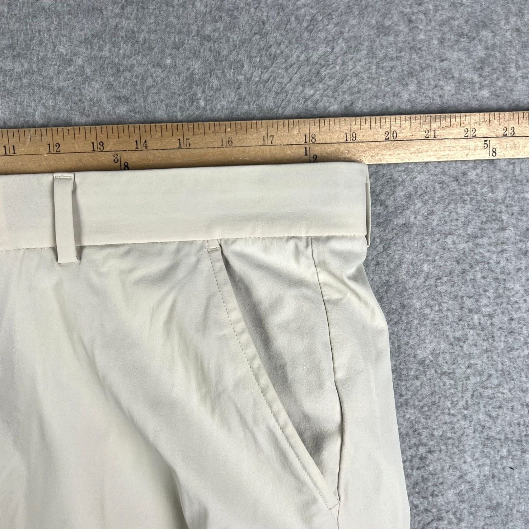 KJUS KJUS Iver Pants Mens 38x32 Beige Tailored Fit Golf Stretch Performance Size US 38 / EU 54 - 5 Thumbnail