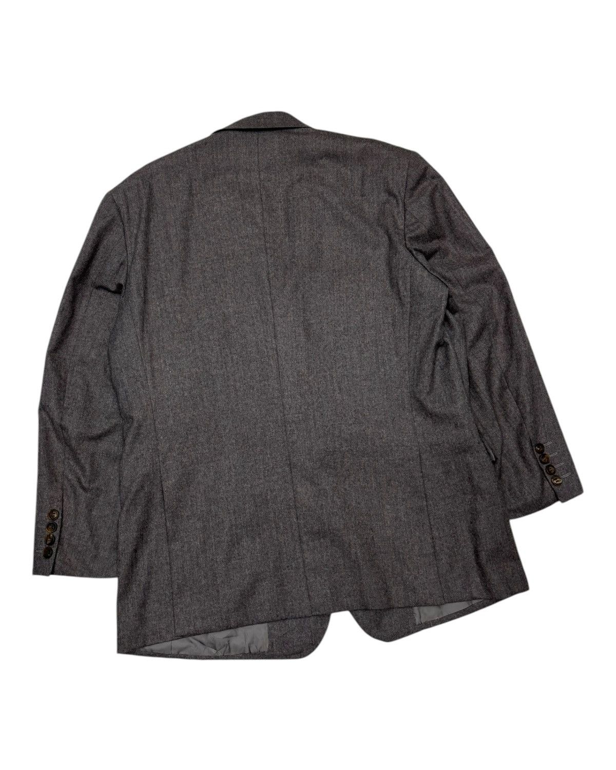 Christian Dior Monsieur × Vintage CHRISTIAN DIOR WOOL GREY BLAZER JACKET COAT Size US S / EU 44-46 / 1 - 5 Thumbnail