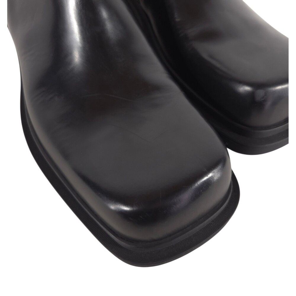 Bottega Veneta Bottega Veneta Square Toe Chunky Sole Zip Boots US 12 EU 45 Size US 12 / EU 45 - 3 Thumbnail