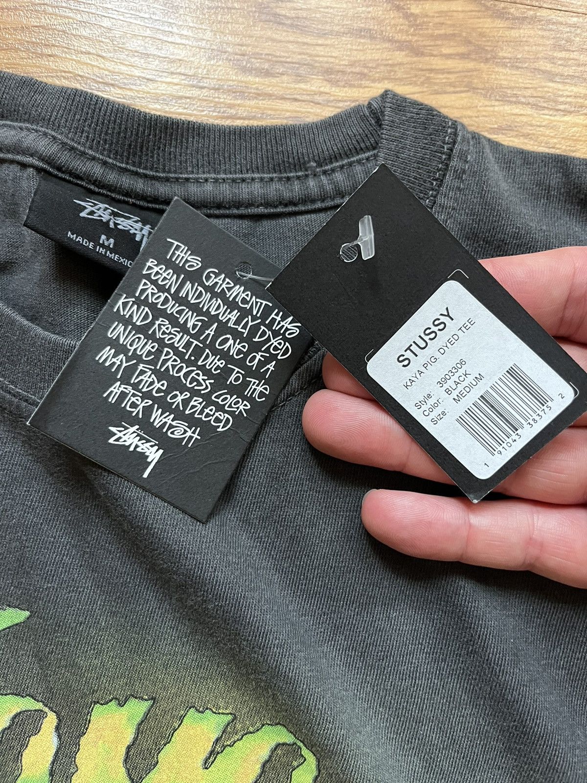Bob Marley × Stussy Kaya Pig Dyed Tee | Grailed