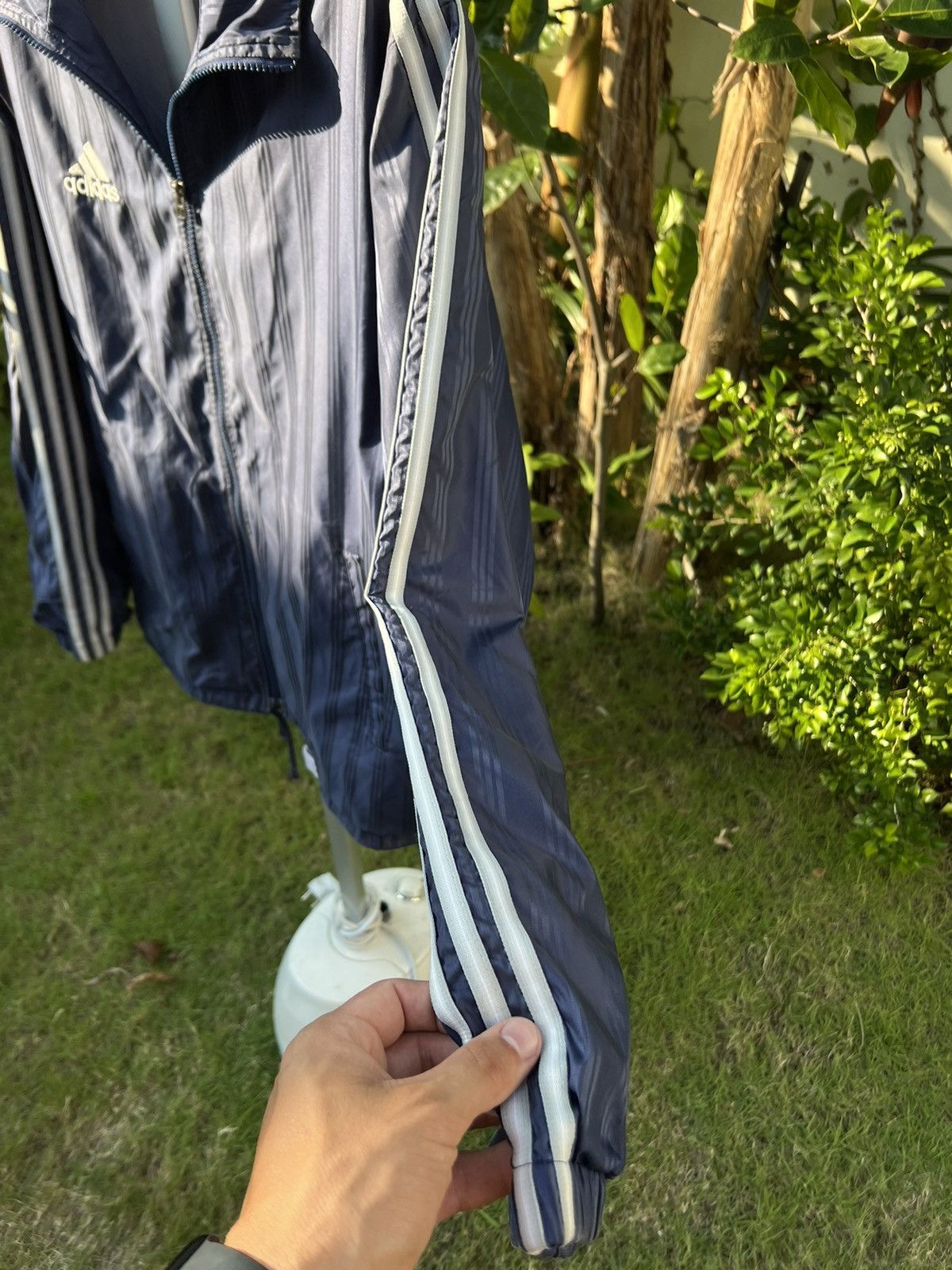 Adidas × Vintage 90' ADIDAS SMALL LOGO Y2K TRACK JACKET Size US L / EU 52-54 / 3 - 4 Thumbnail