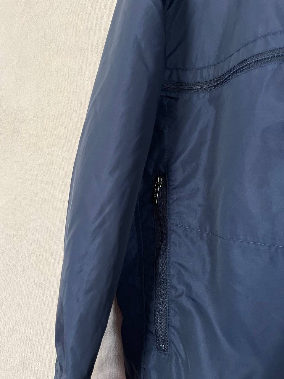 Versace Versace Navy Blue Hooded Windbreaker Jacket Zip Pockets Men Size US S / EU 44-46 / 1 - 9 Thumbnail