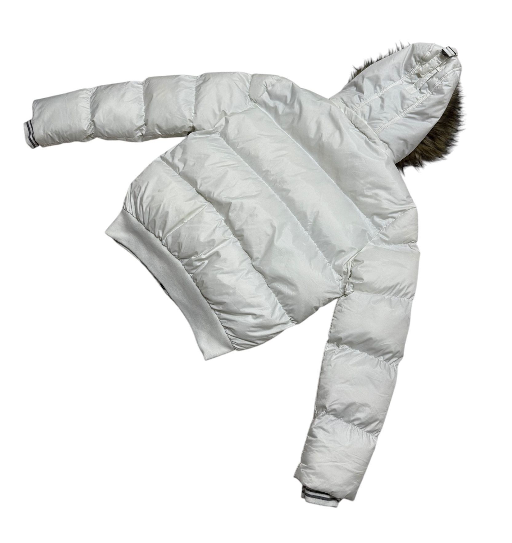 Schott Schott Puffer Down Shearling Hoodie Bomber Jacket Size US M / EU 48-50 / 2 - 7 Thumbnail