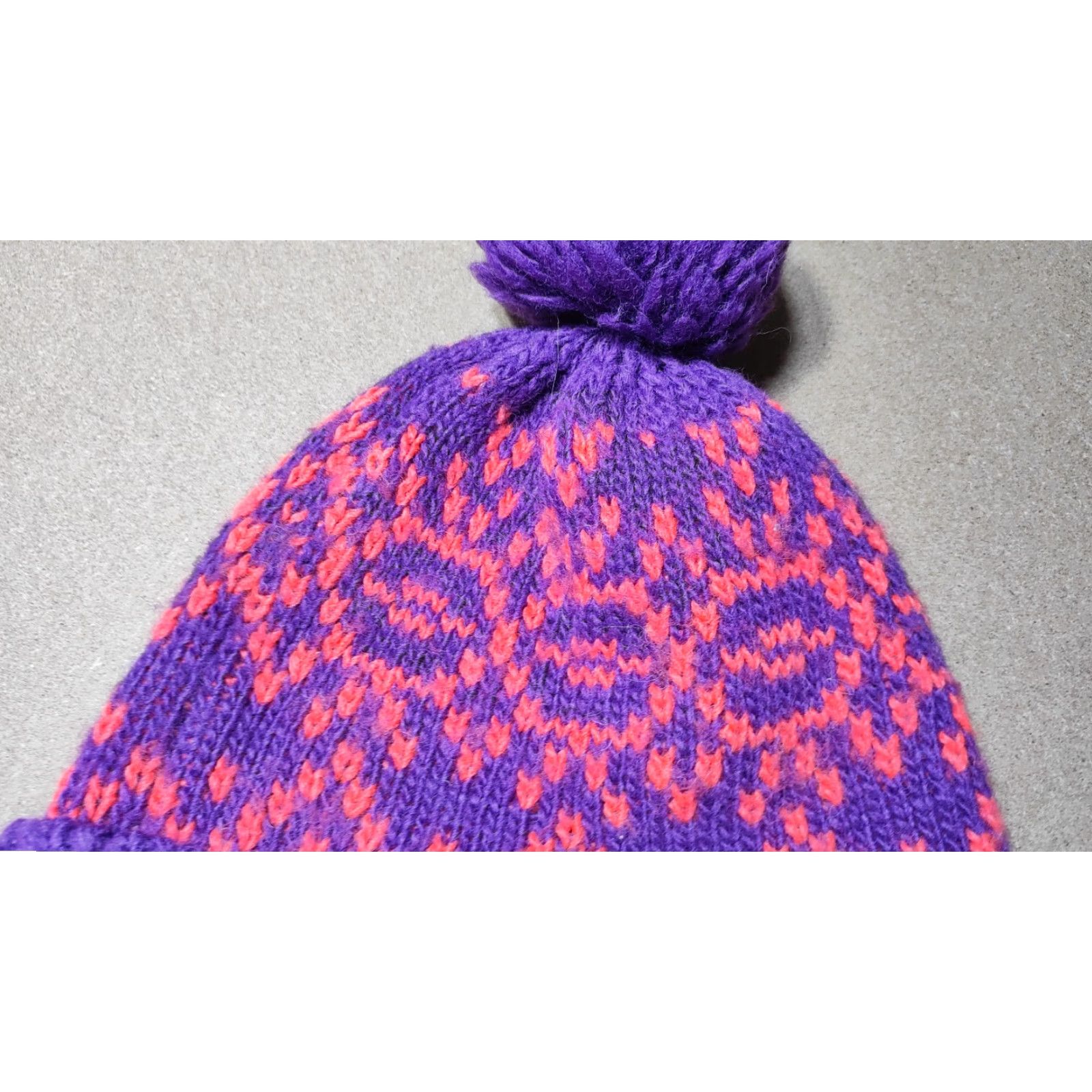 Helly Hansen Helly Hansen Womens Beanie Hat One Size Winter Thermal Striped Pom Knit Wool Acrylic Multicolor Hat Womens Size ONE SIZE - 7 Thumbnail