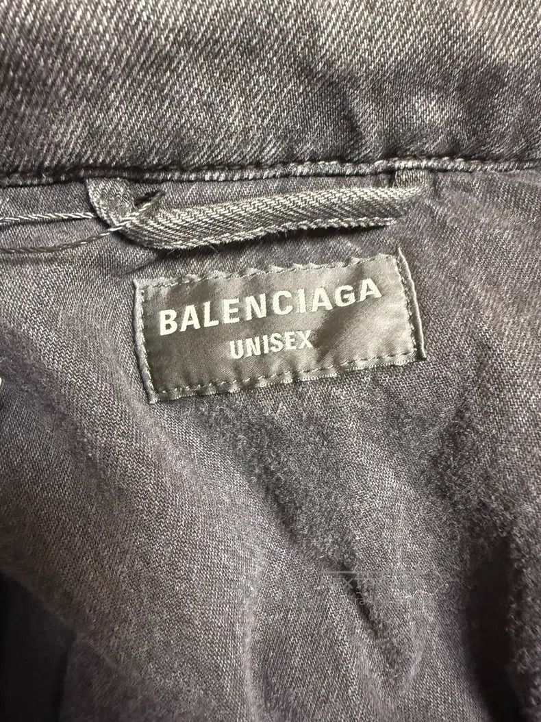 Balenciaga Balenciaga Denim Cotton Jacket Size US S / EU 44-46 / 1 - 7 Thumbnail