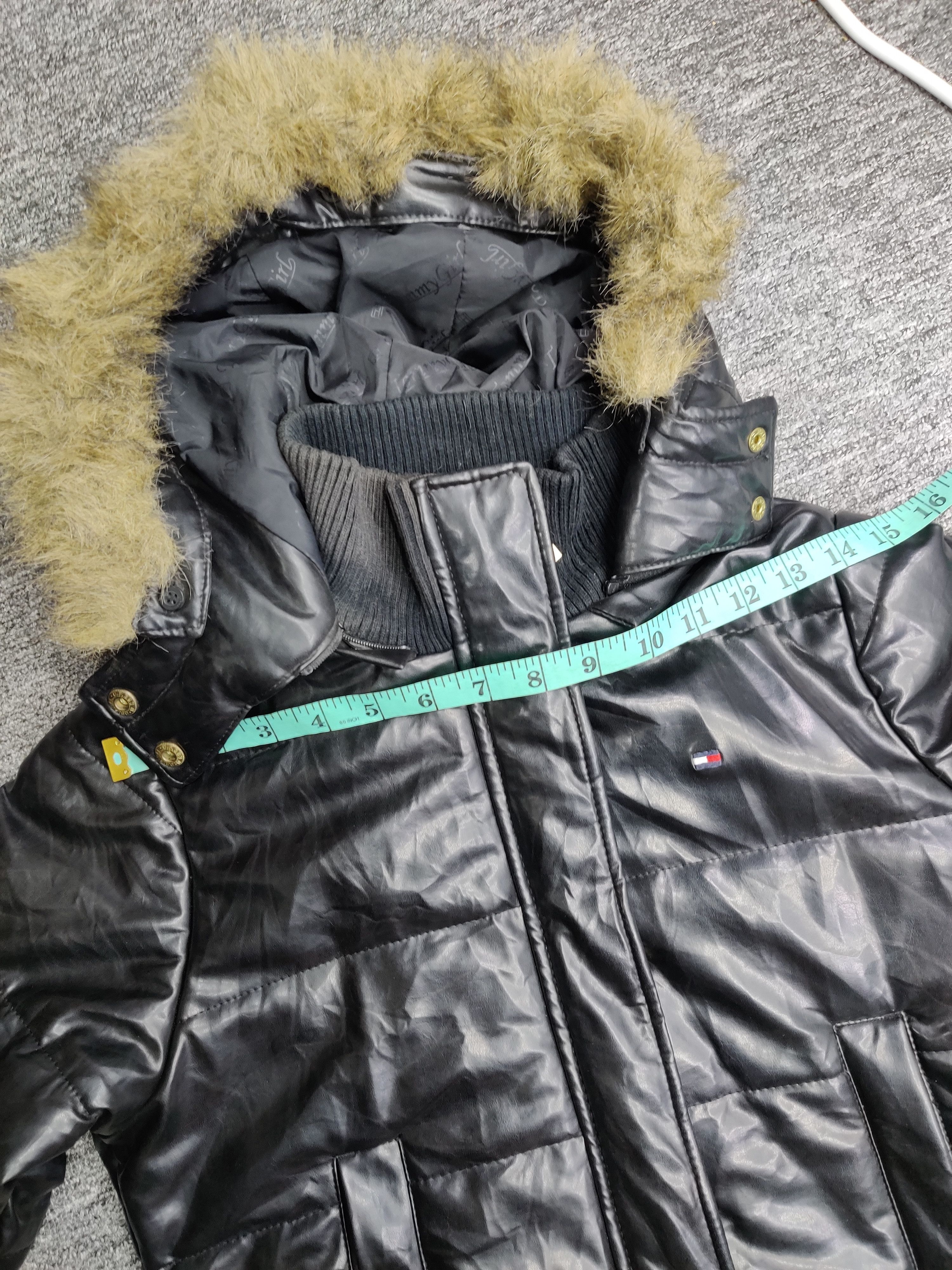 Tommy Hilfiger Tommy Hilfiger Girl Down Puffer Fur Detachable Jacket Size US M / EU 48-50 / 2 - 20 Thumbnail