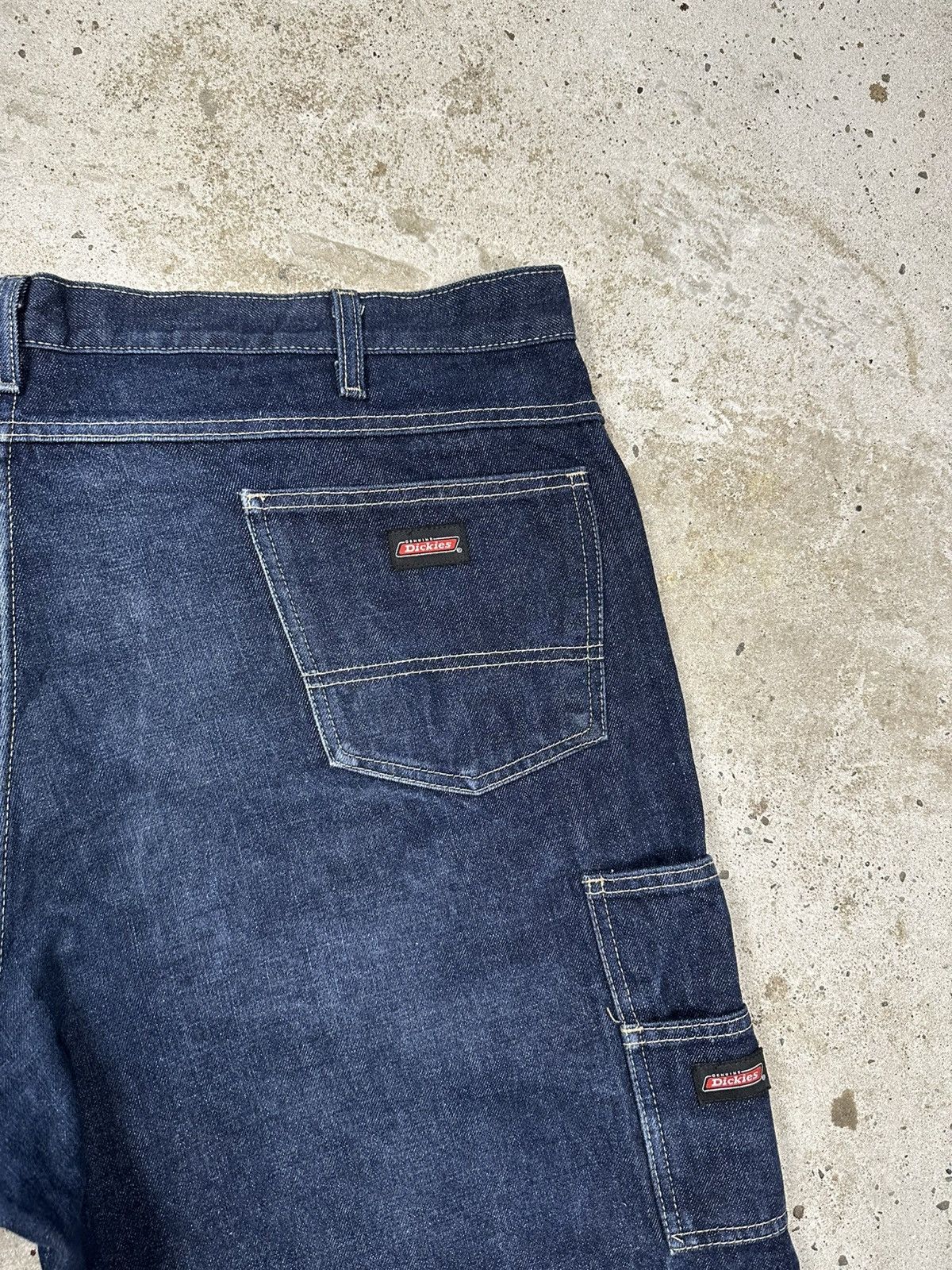 Dickies Vintage Y2K Dickies Baggy Jorts Jeans Denim Carpenter Cargo Size US 42 / EU 58 - 5 Thumbnail