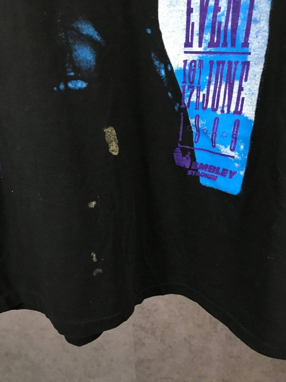 Band Tees Cliff Richard 1989 vintage rock band tour tee Size US L / EU 52-54 / 3 - 8 Thumbnail