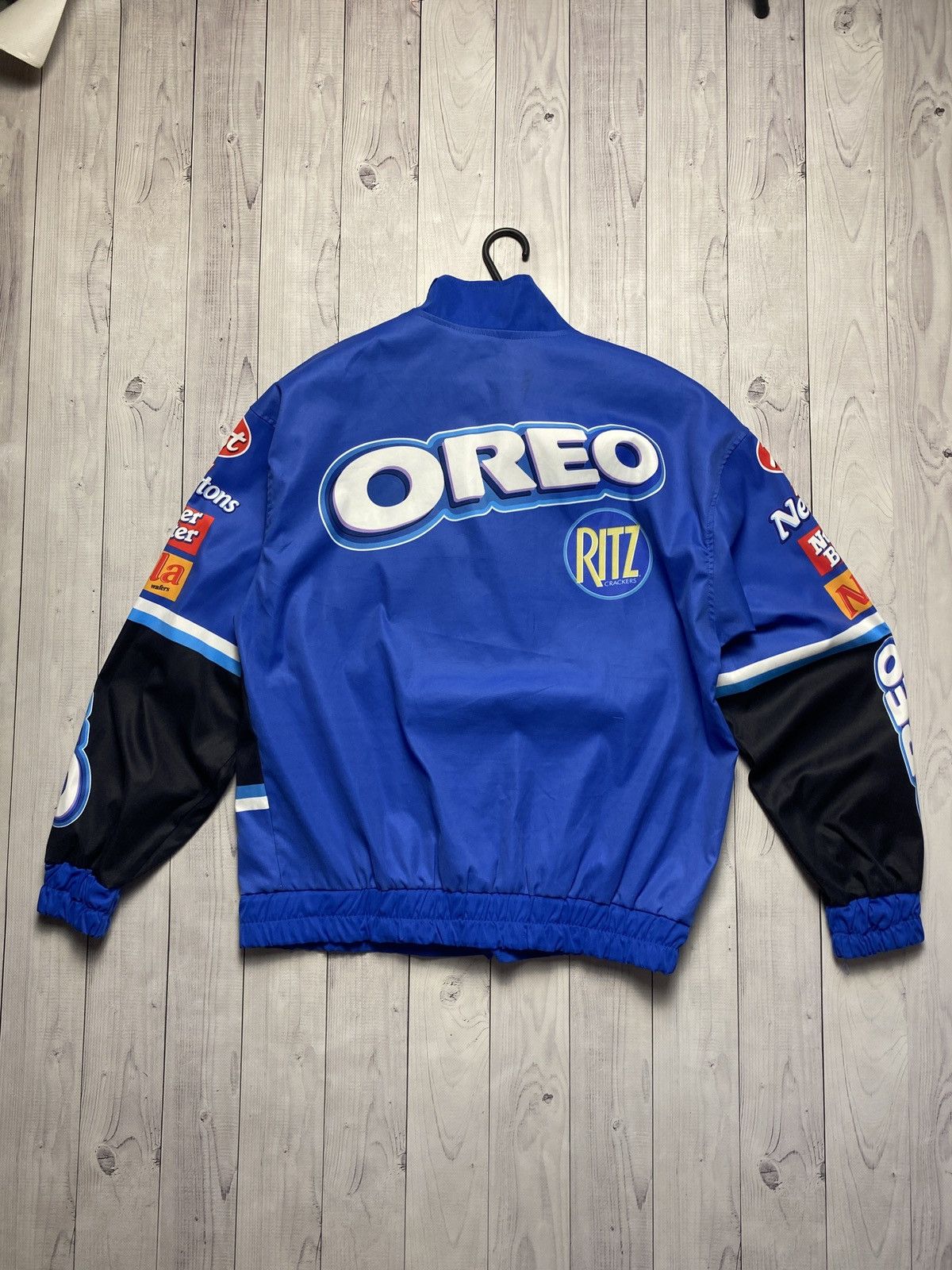 Other Oreo racing jacket multilogo Y2K Size US L / EU 52-54 / 3 - 5 Thumbnail