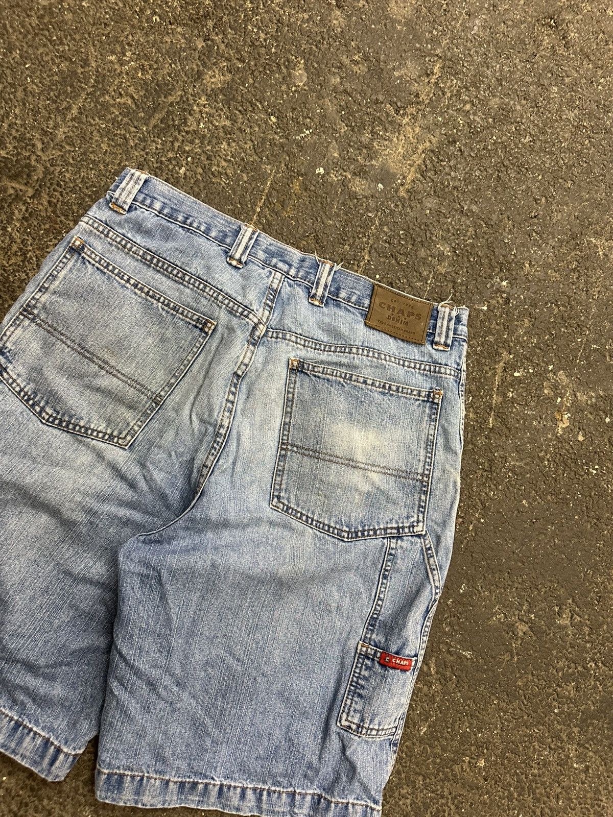 Chaps Ralph Lauren × Vintage Y2K chaps cargo jorts Size US 32 / EU 48 - 3 Thumbnail