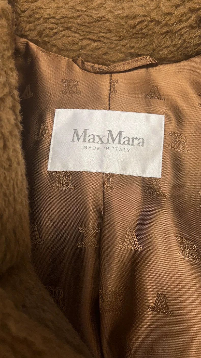 Max Mara Max Mara Cropped Teddy Coat Size S / US 4 / IT 40 - 4 Thumbnail
