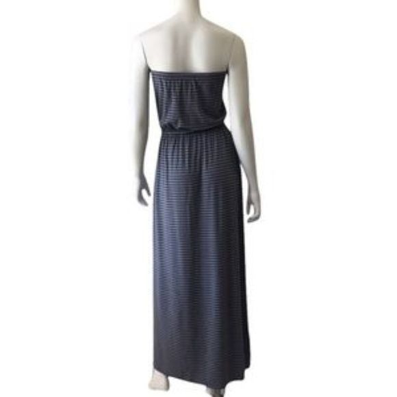 Cynthia Rowley Cynthia Rowley Strapless Striped Maxi Dress Size XS / US 0-2 / IT 36-38 - 2 Thumbnail
