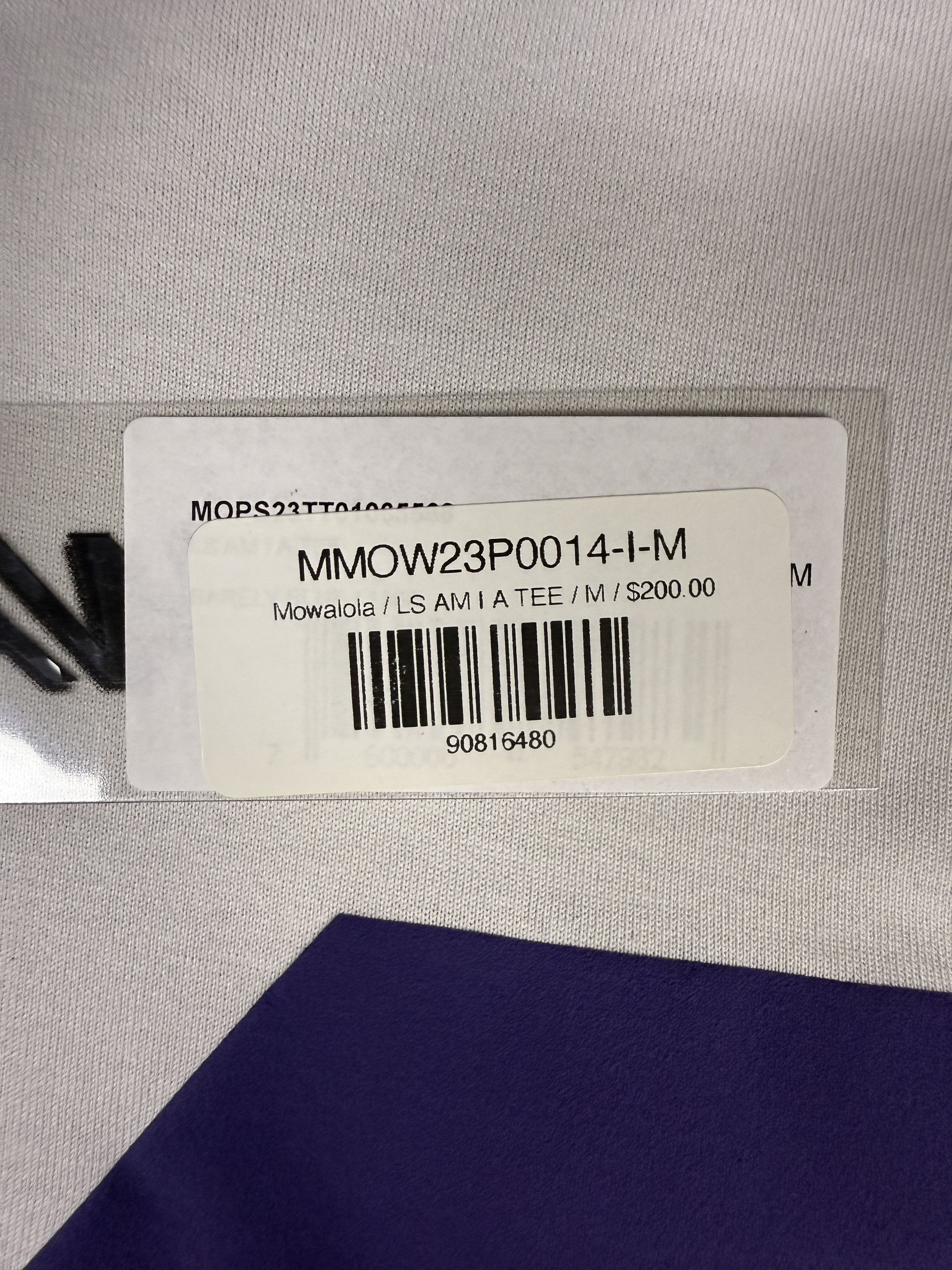Mowalola $200 Mowalola LS 'Am I' T-Shirt Size US M / EU 48-50 / 2 - 9 Thumbnail