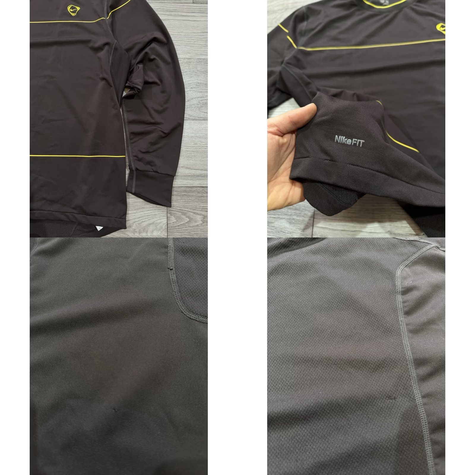 Nike Nike Long Sleeve Shirt Jersey XL Brown Men Size US XL / EU 56 / 4 - 8 Thumbnail