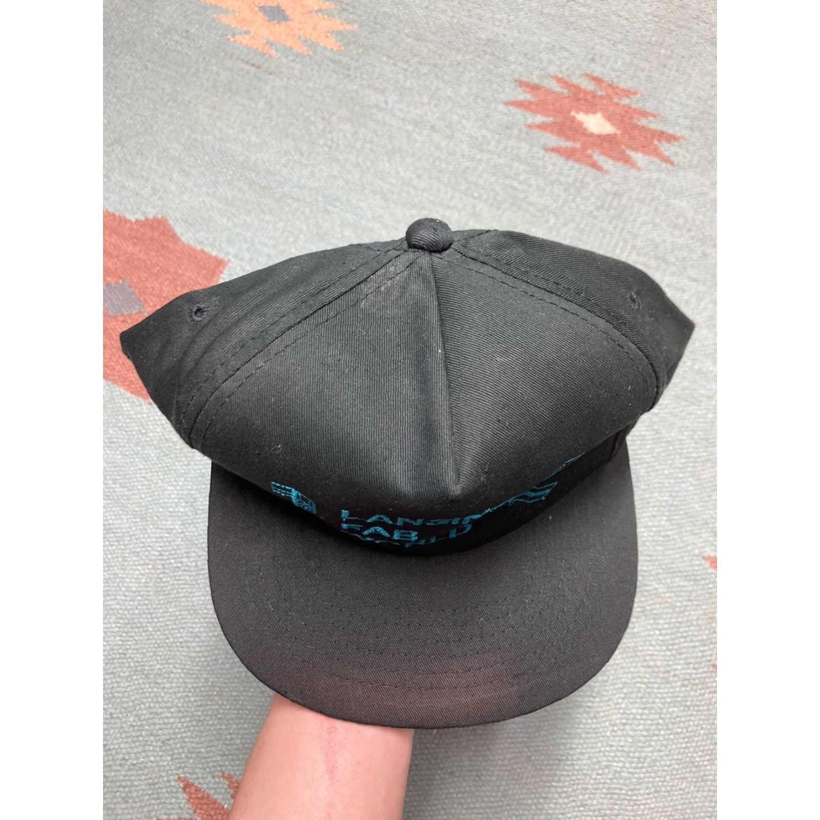 Vintage VINTAGE Lansing fab world Snapback Hat Cap Welder Michigan 90s NOS Men Adjustable Black 90s Snapback Mens Size ONE SIZE - 3 Thumbnail