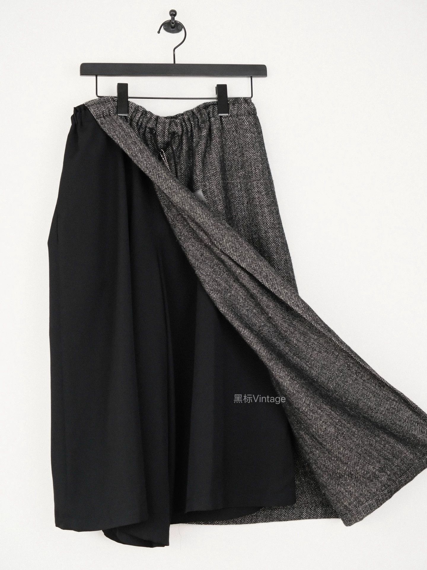 Yohji Yamamoto Yohji Yamamoto 19AW B Line Vintage Wide-Leg Skirt-Pants Size 26" / US 2 / IT 38 - 2 Thumbnail