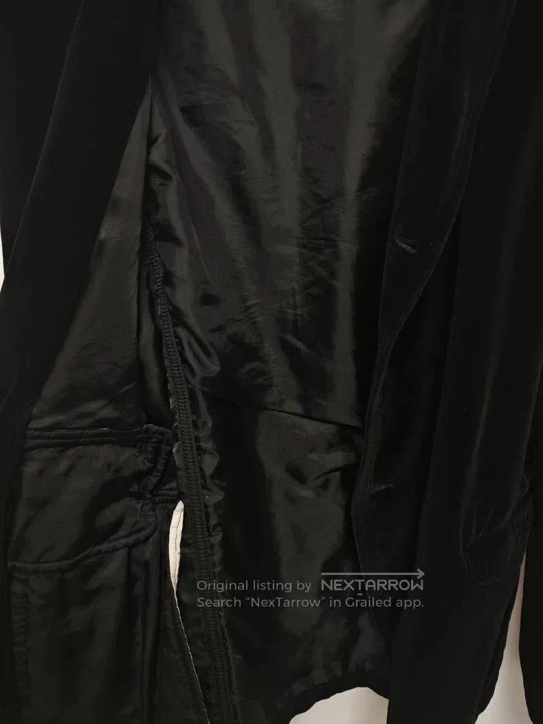 Comme des Garcons Comme des Garcons 11AW Black Velvet Coat. Size US S / EU 44-46 / 1 - 4 Thumbnail