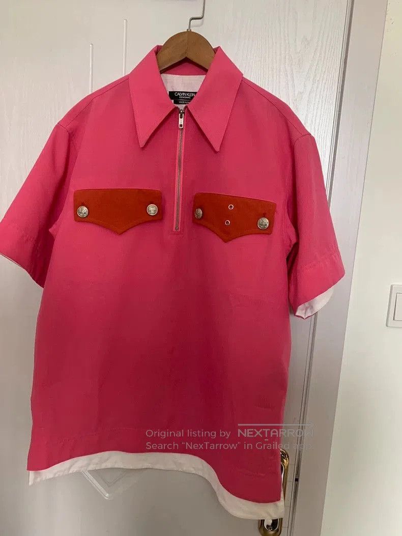 Calvin Klein 205W39NYC Raf Simons 205W39NYC Short Sleeve Shirt . Size US S / EU 44-46 / 1 - 2 Thumbnail