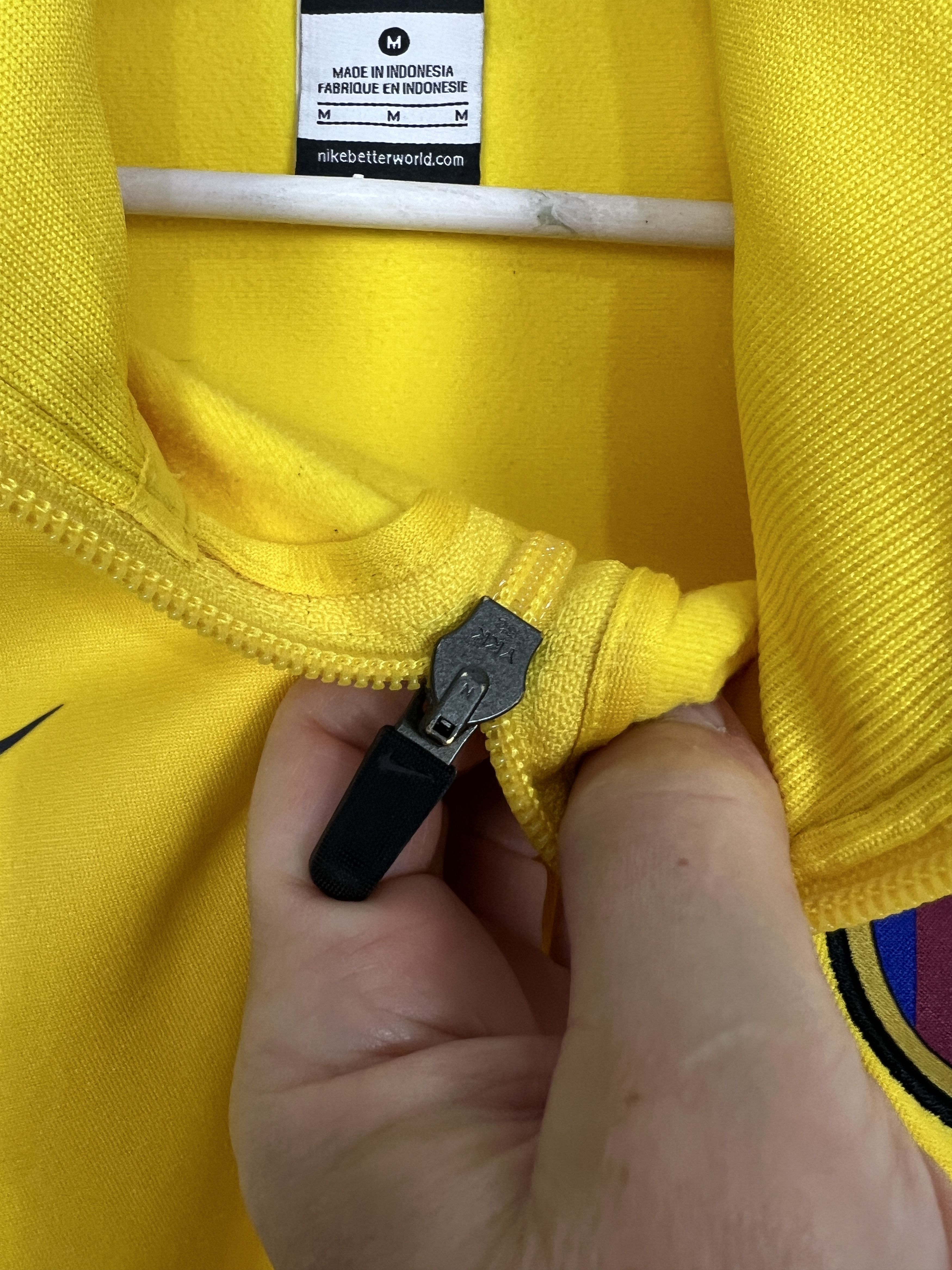 Nike Vintage Nike Barcelona Football Jacket Soccer Track Top Rare Size US M / EU 48-50 / 2 - 4 Thumbnail