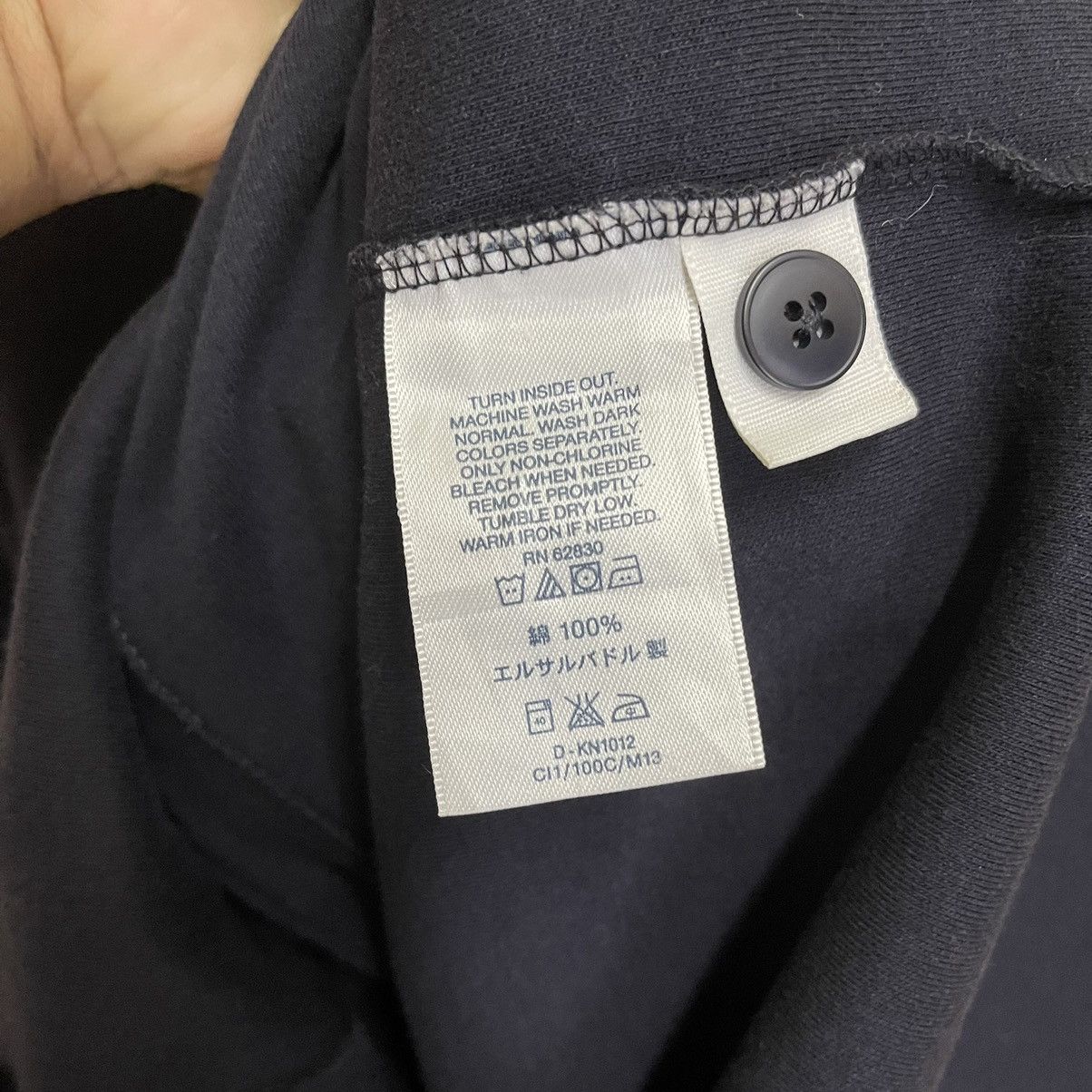 Japanese Brand × Lands' End × Vintage Vintage 90’s LAND END Button Sweater Size US S / EU 44-46 / 1 - 10 Thumbnail