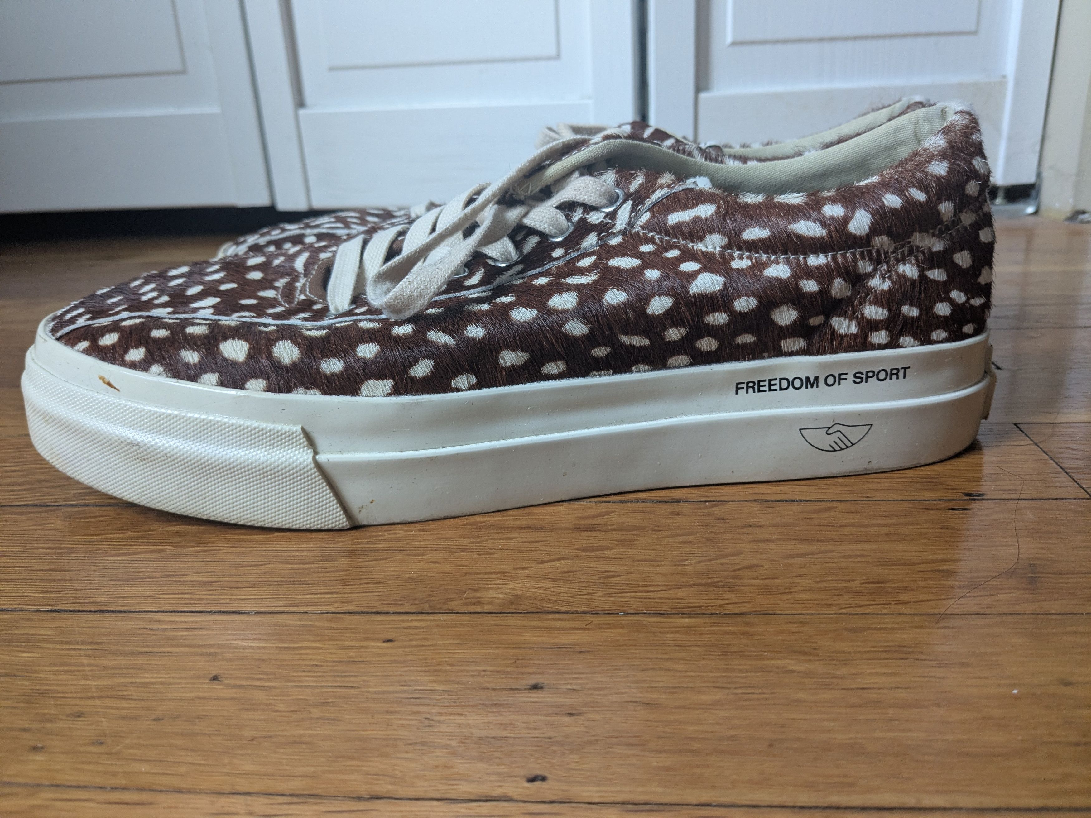 Stepney Workers Club END collaboration ponyhair sneakers Size US 12 / EU 45 - 3 Thumbnail