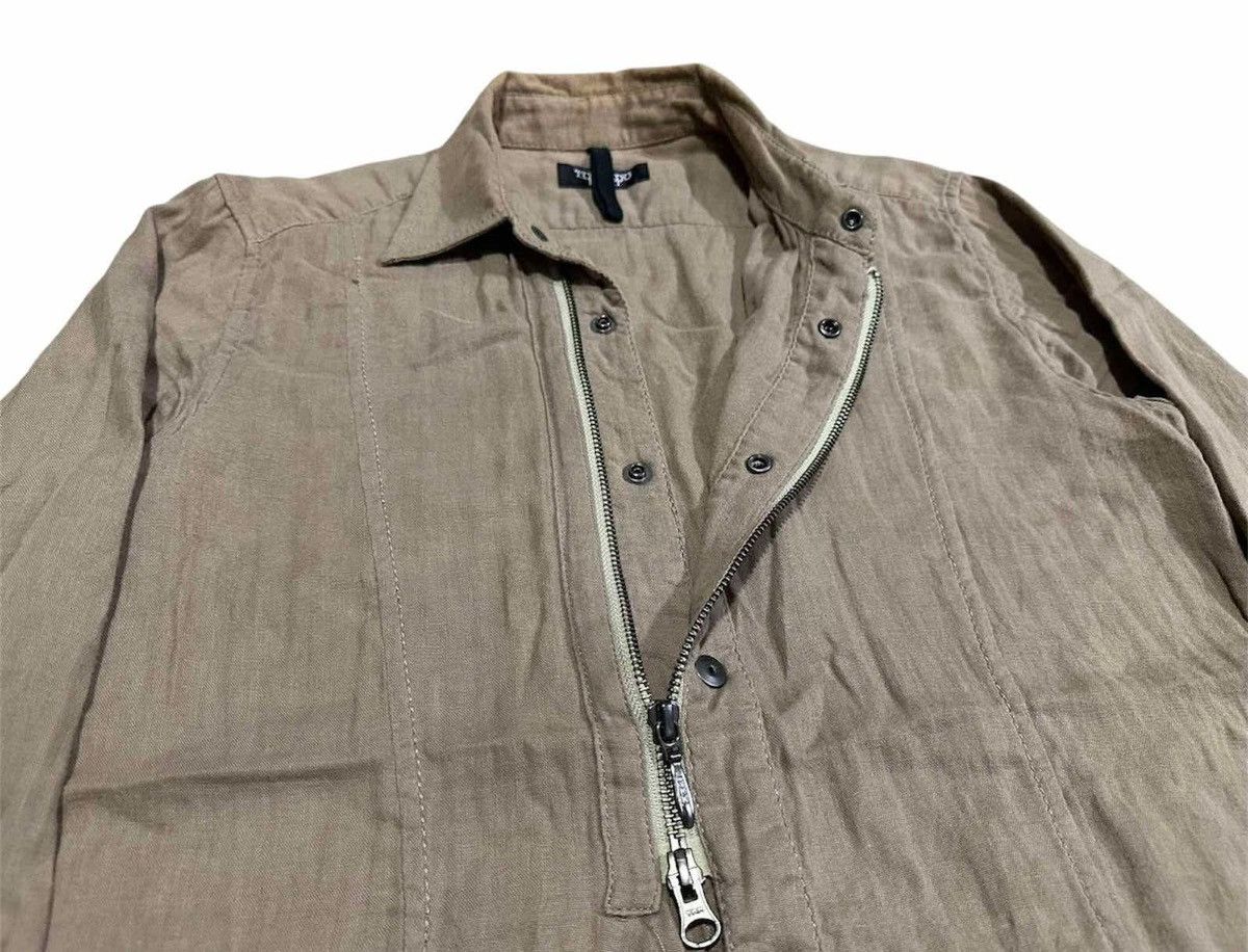 If Six Was Nine × Japanese Brand × Tornado Mart 🔥Y2K Archived Tornado Mart Half Zip Shirt Snap Buttons Size US M / EU 48-50 / 2 - 1 Thumbnail