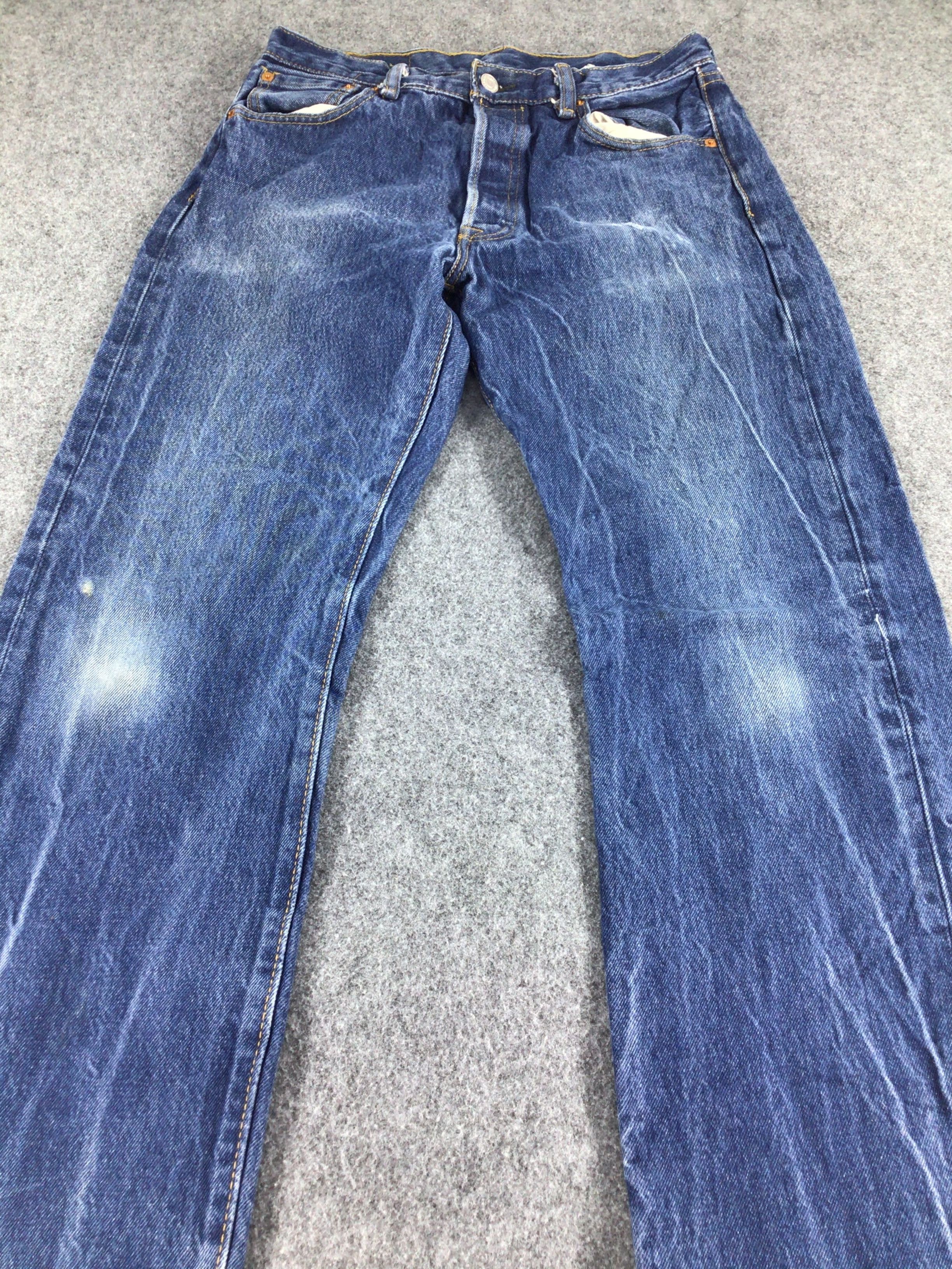 Levi's Vintage Levis 501 Jeans Blue Faded Wash -J332 Size US 29 - 3 Thumbnail