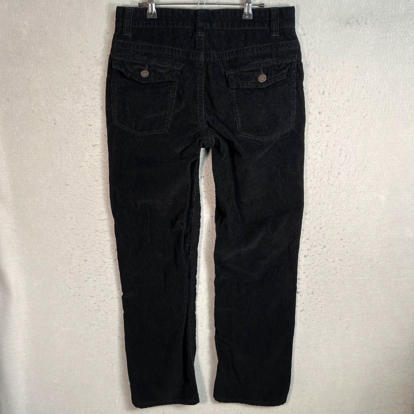 Madison VINTAGE Madison Black Denim Jeans 32 x 32 100% Cotton Straight-Leg Mens Size US 32 / EU 48 - 2 Thumbnail