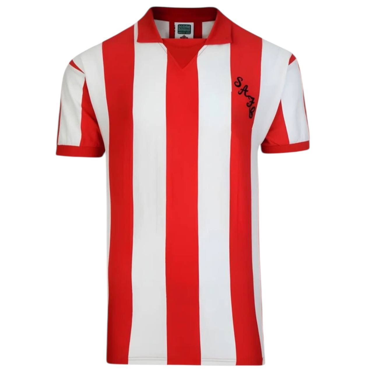 Vintage 1973 SUNDERLAND FC REMAKE SOCCER JERSEY FOOTBALL SHIRT HOME Size US S / EU 44-46 / 1 - 1 Thumbnail