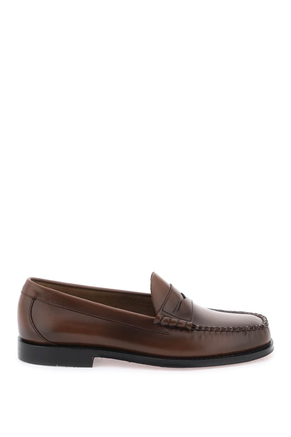 image of G H Bass Co Weejuns Larson Penny Loafers in Marrone, Men's (Size 9)