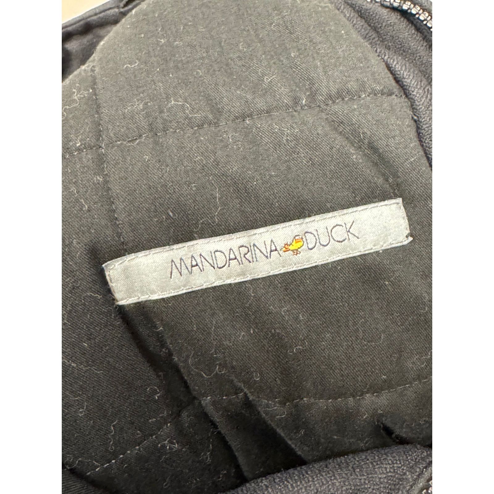 Mandarina Duck 1990s Mandarina Duck egg cell hooded jacket Size US M / EU 48-50 / 2 - 6 Thumbnail