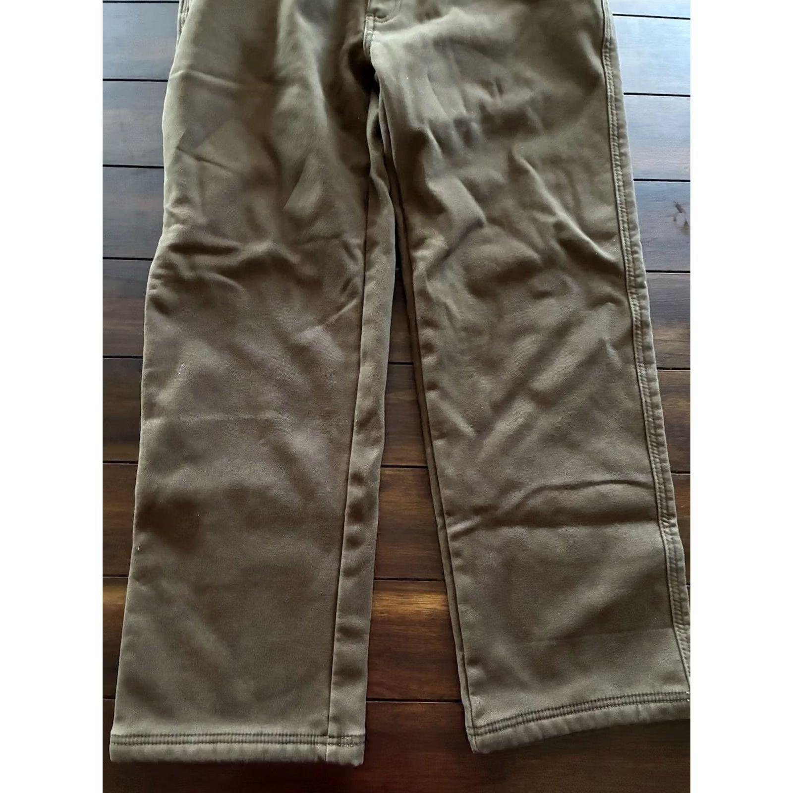 CHOCOOLATE Coleman Pants Carpenter Fleece Lined Chocolate 36/30 Mens Regular Brown Winter Workwear Size US 36 / EU 52 - 6 Thumbnail