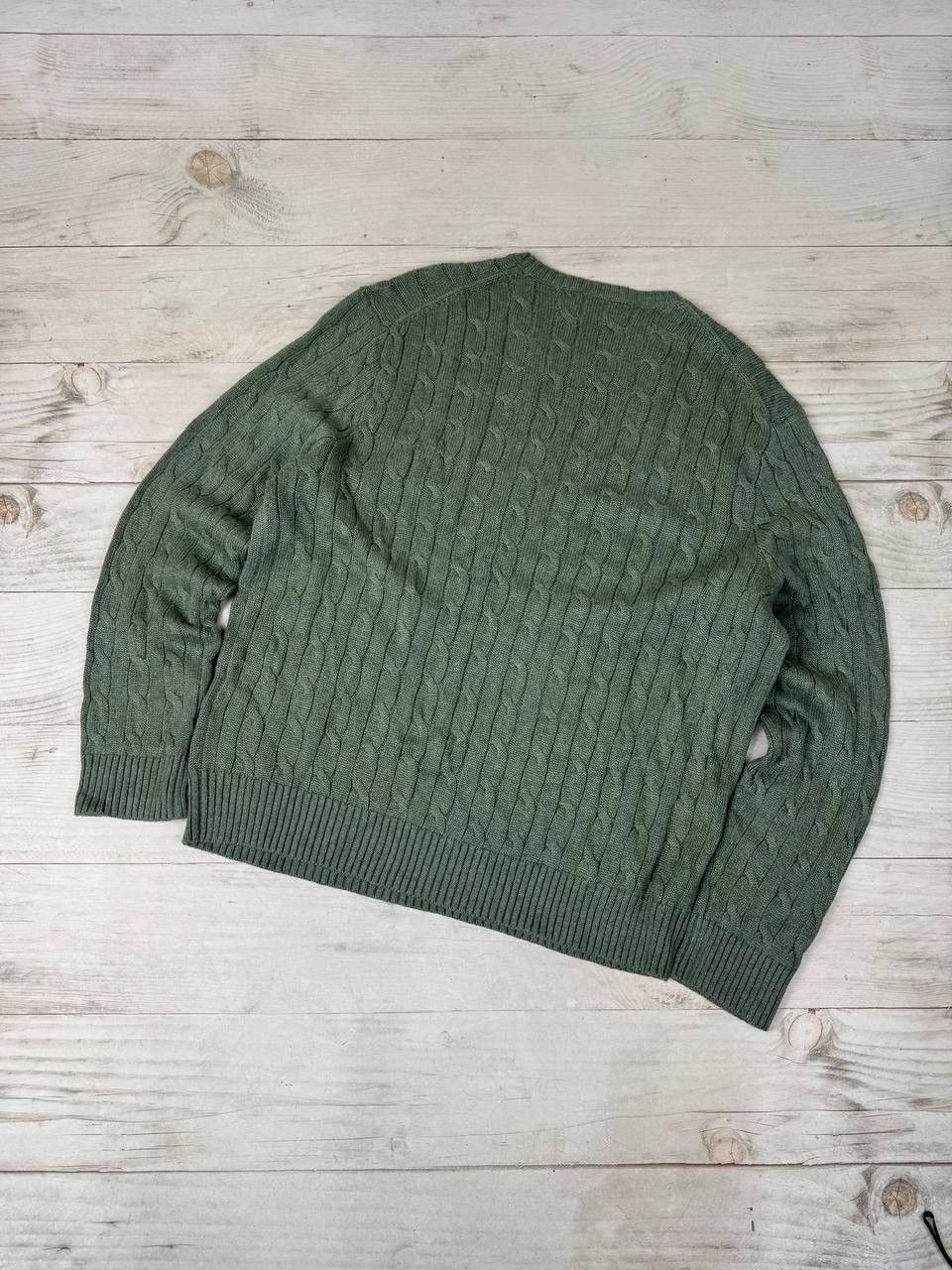 Polo Ralph Lauren Vintage Polo Ralph Lauren Cable Knit Sweater Size US XXL / EU 58 / 5 - 13 Thumbnail