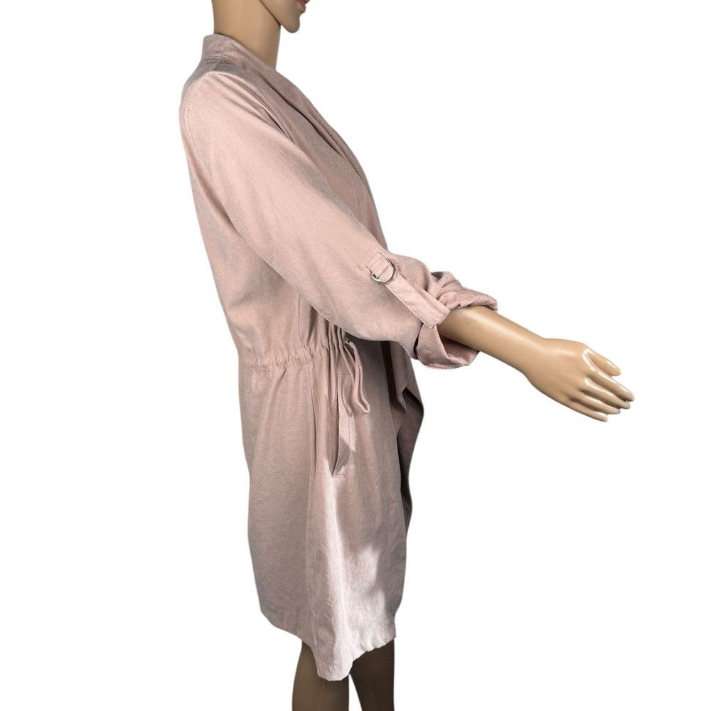 Zara Zara Light Pink Open front Duster Light Jacket Size S Size S / US 4 / IT 40 - 3 Thumbnail