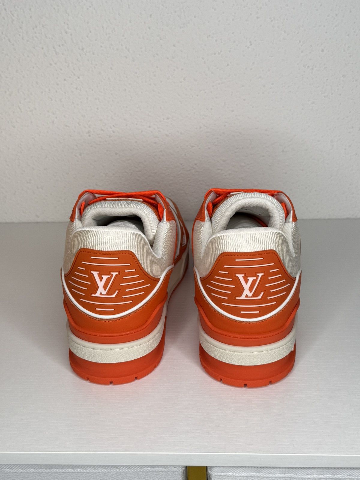 Louis Vuitton Louis Vuitton LV Trainer Orange Size US 9.5 / EU 42-43 - 3 Thumbnail