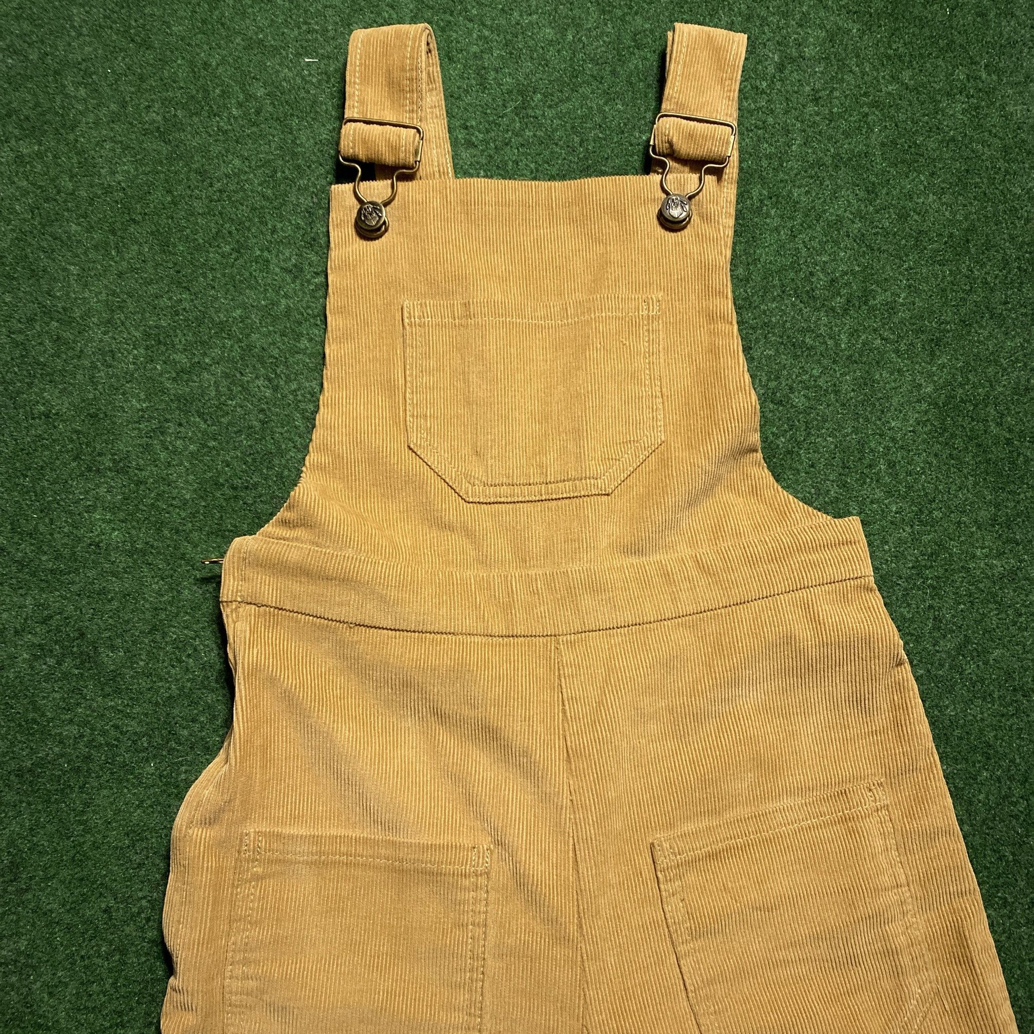 Other Women’s Lykke Wullf Dusty Corduroy Overalls Tan XSmall Size 27" / US 4 / IT 40 - 2 Thumbnail
