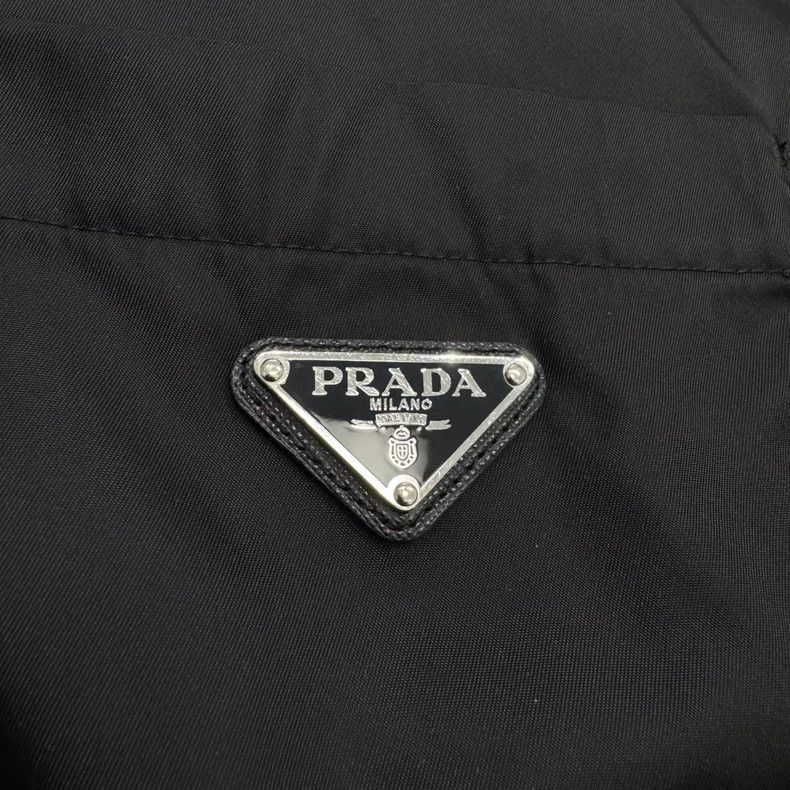 Prada Prada Nylon Logo Short Sleeve Shirt-2506 Size US M / EU 48-50 / 2 - 4 Thumbnail